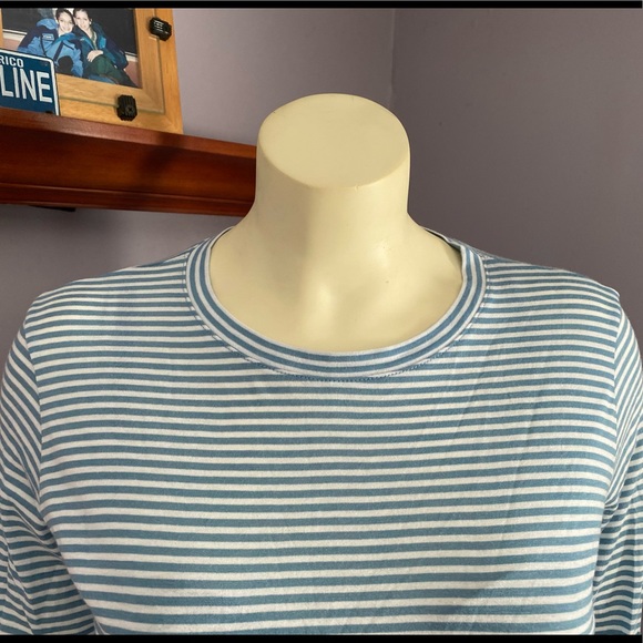 VINCE Long Sleeve Striped Tee - Picture 2 of 12